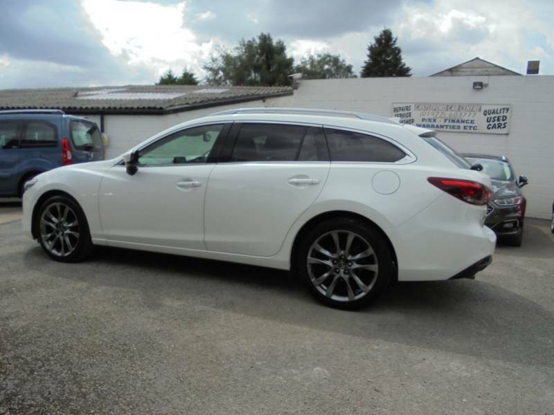 Mazda 6 2.2D 175 Sport Nav White #3