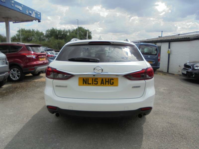 Mazda 6 2.2D 175 Sport Nav White #4