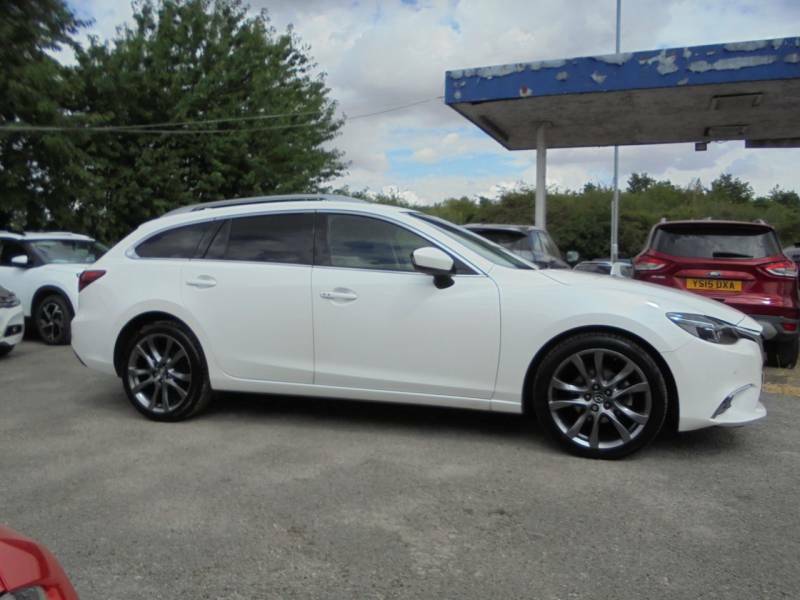 Mazda 6 2.2D 175 Sport Nav White #2