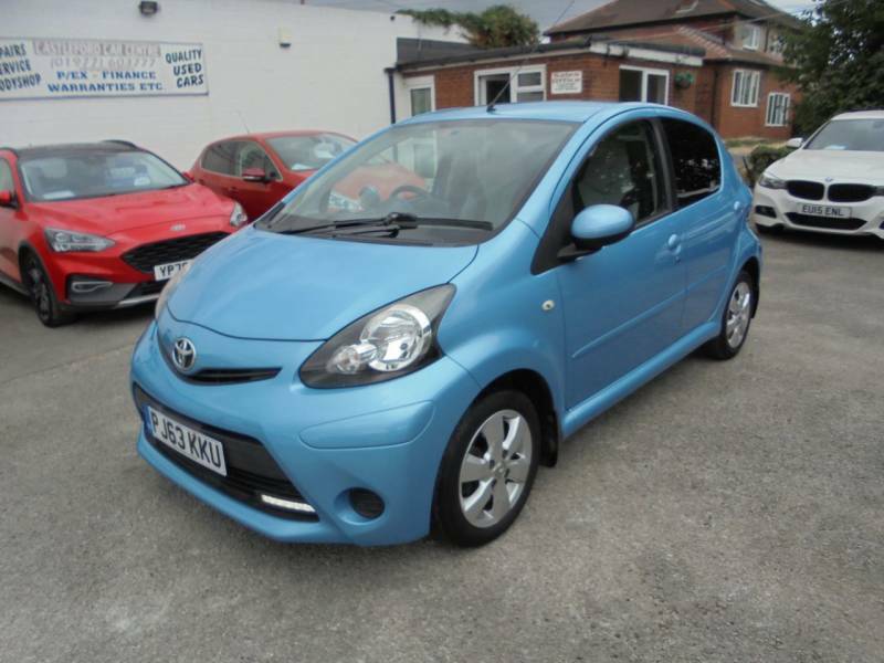 Toyota Aygo 1.0 Vvt-i Move With Style Full Leather Blue #3
