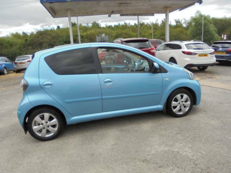 Toyota Aygo 1.0 Vvt-i Move With Style Full Leather Blue #5