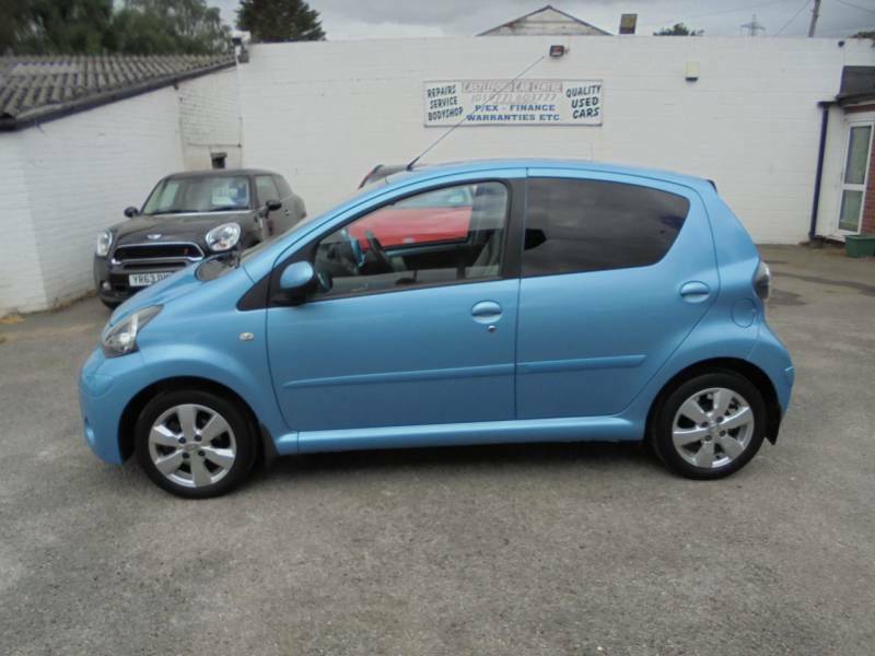 Toyota Aygo 1.0 Vvt-i Move With Style Full Leather Blue #4