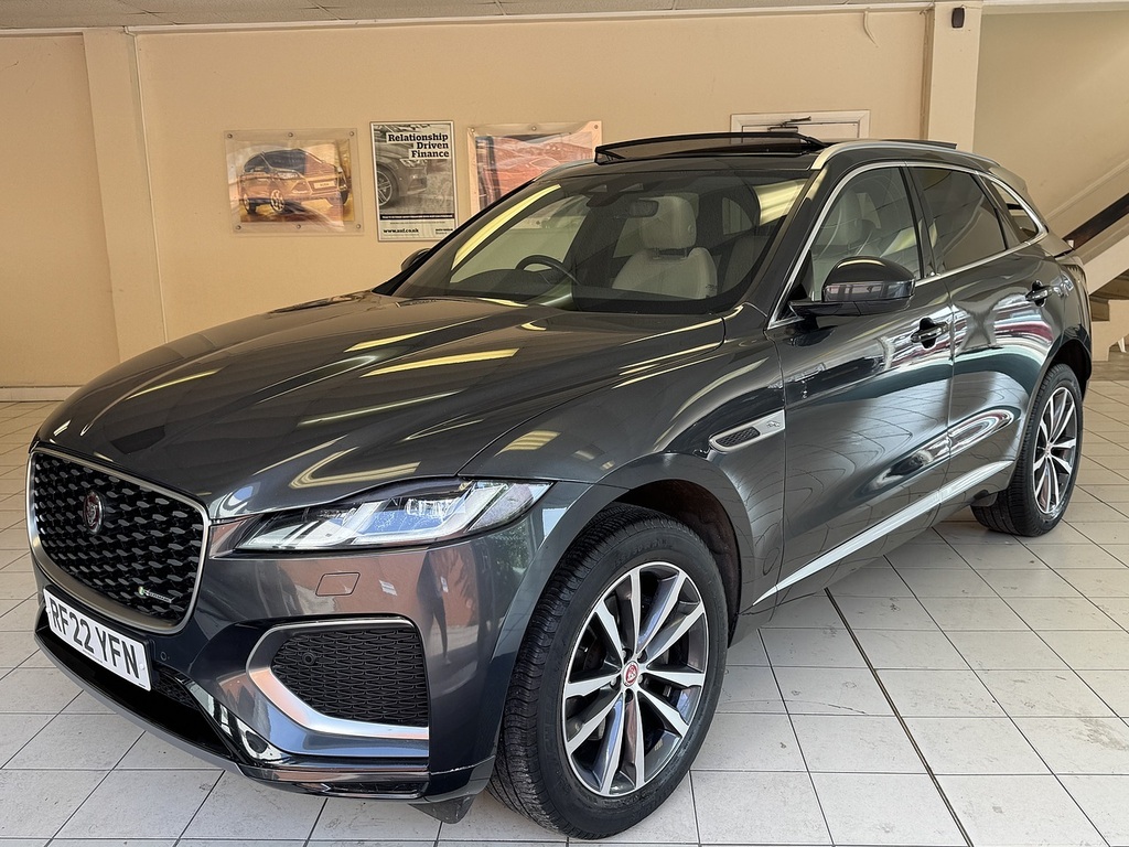 Jaguar F-Pace P250i R-dynamic Se U6454 Ulez Grey #4