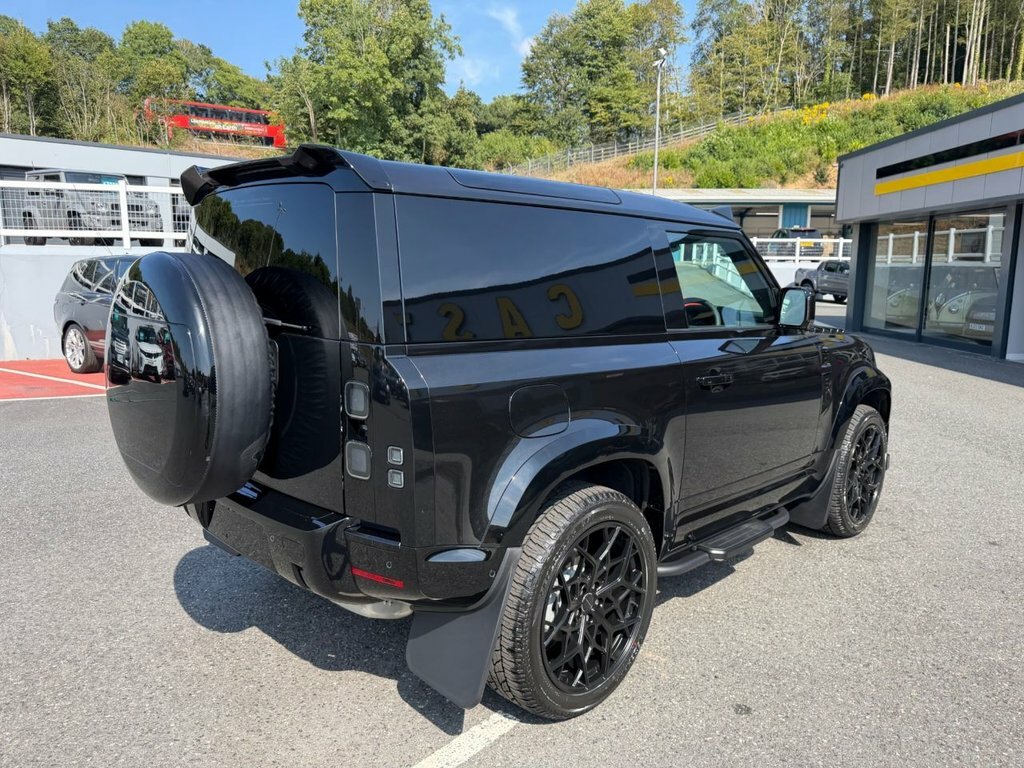 Land Rover Defender 90 3L Hard Top Mhev D250BUZ Black #6