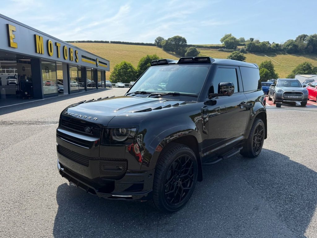 Land Rover Defender 90 3L Hard Top Mhev D250BUZ Black #2
