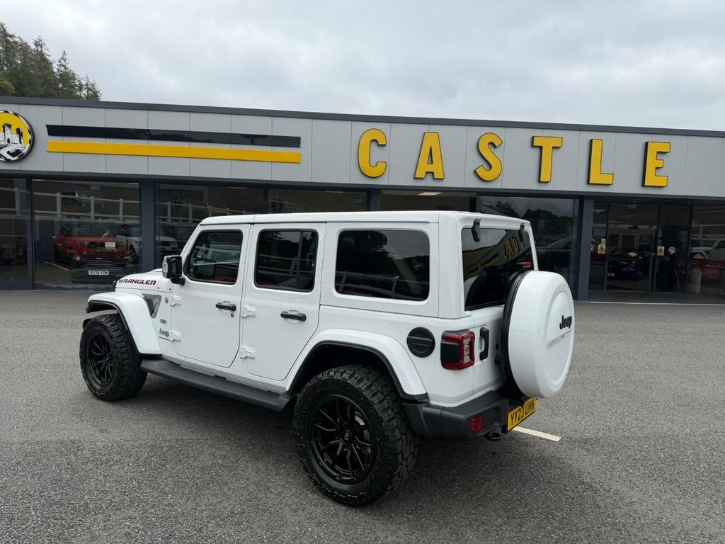 Jeep Wrangler 2L Overland White #3