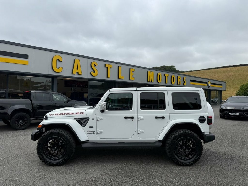 Jeep Wrangler 2L Overland White #2
