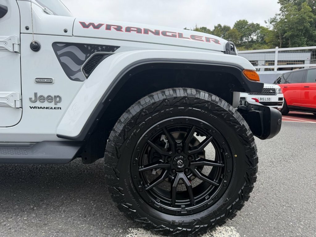 Jeep Wrangler 2L Overland White #6