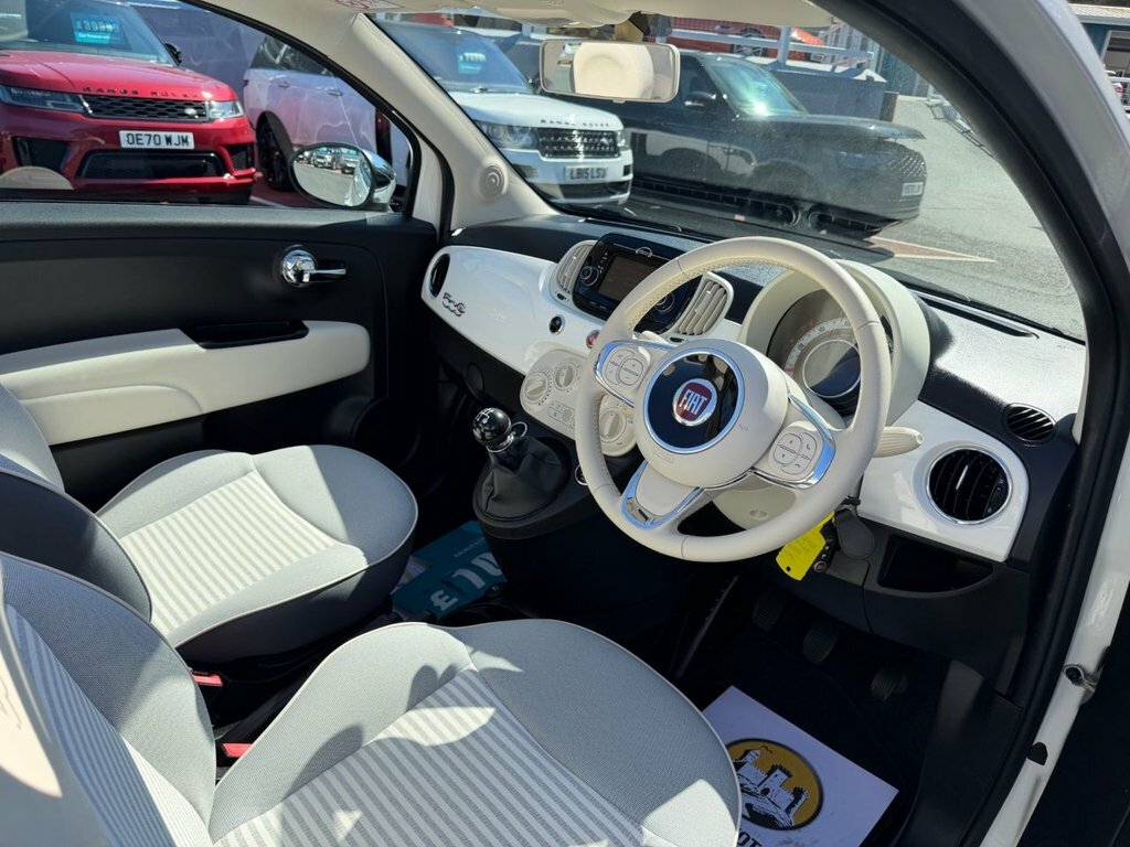 Fiat 500C 1.2L Collezione White #6
