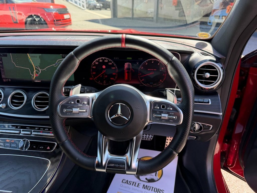 Mercedes-Benz E Class 3L Amg Red #6
