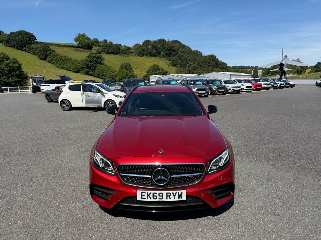 Mercedes-Benz E Class 3L Amg Red