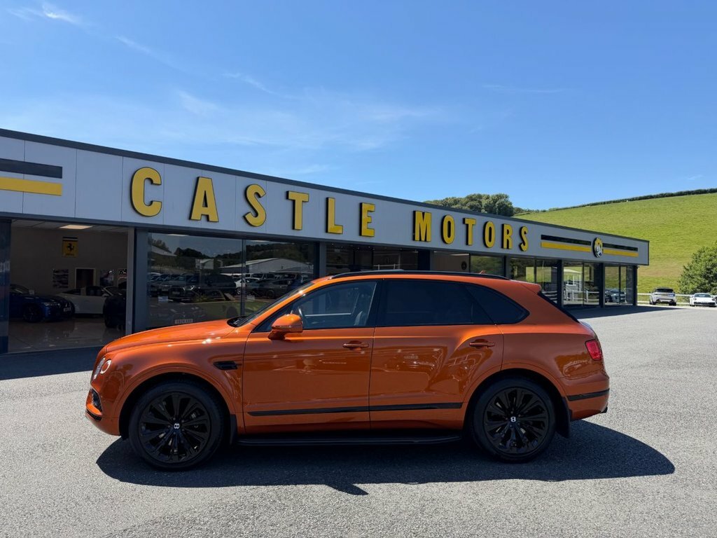 Bentley Bentayga Suv Orange #2