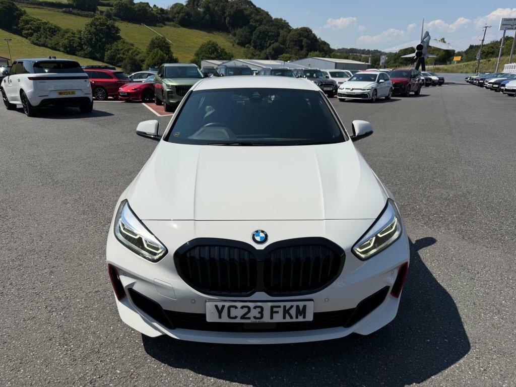 BMW 1 Series Hatchback YC23FKM White #2
