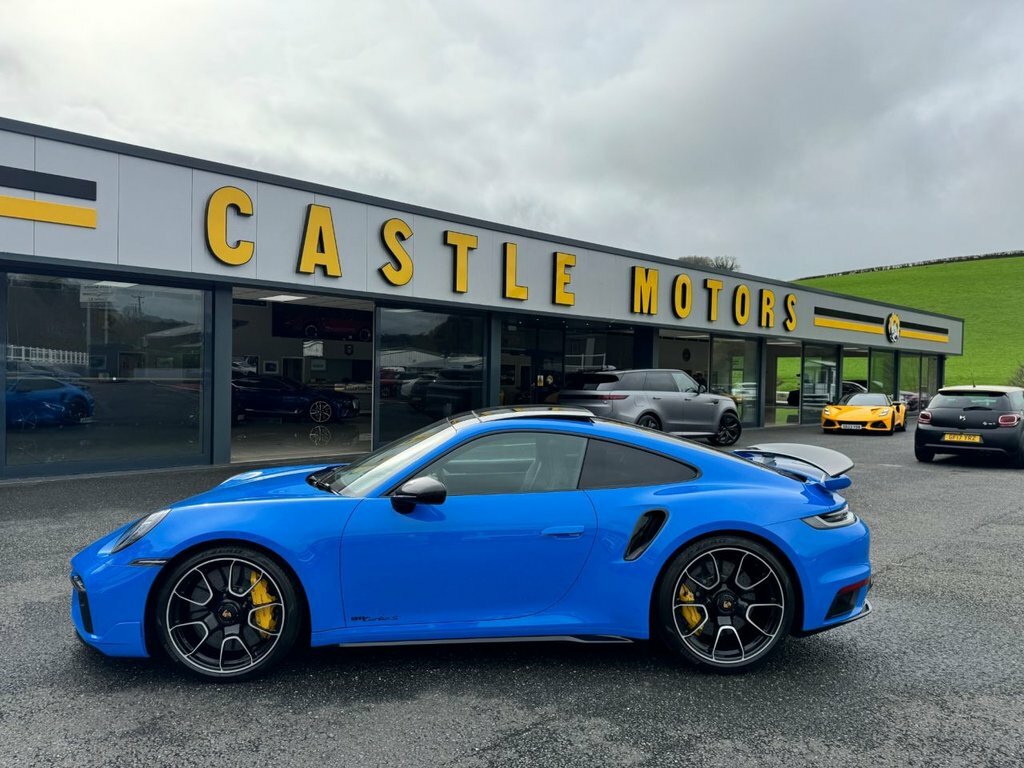 Porsche 911 3.7L 992 Turbo S Blue #2