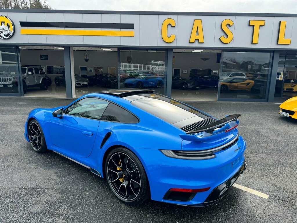 Porsche 911 3.7L 992 Turbo S Blue #3