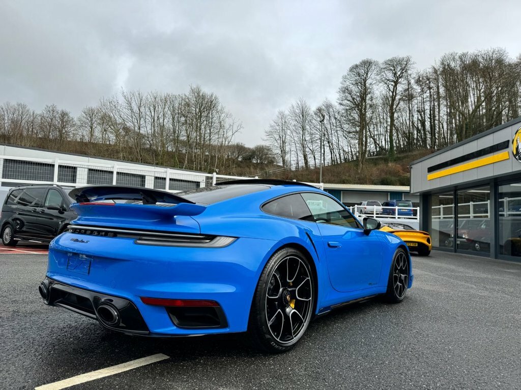 Porsche 911 3.7L 992 Turbo S Blue #4