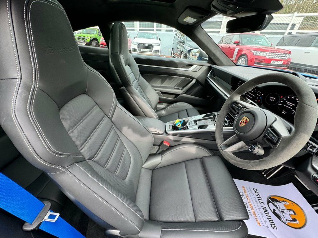 Porsche 911 3.7L 992 Turbo S Blue #5
