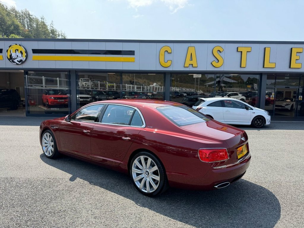 Bentley Flying Spur Saloon Red #3