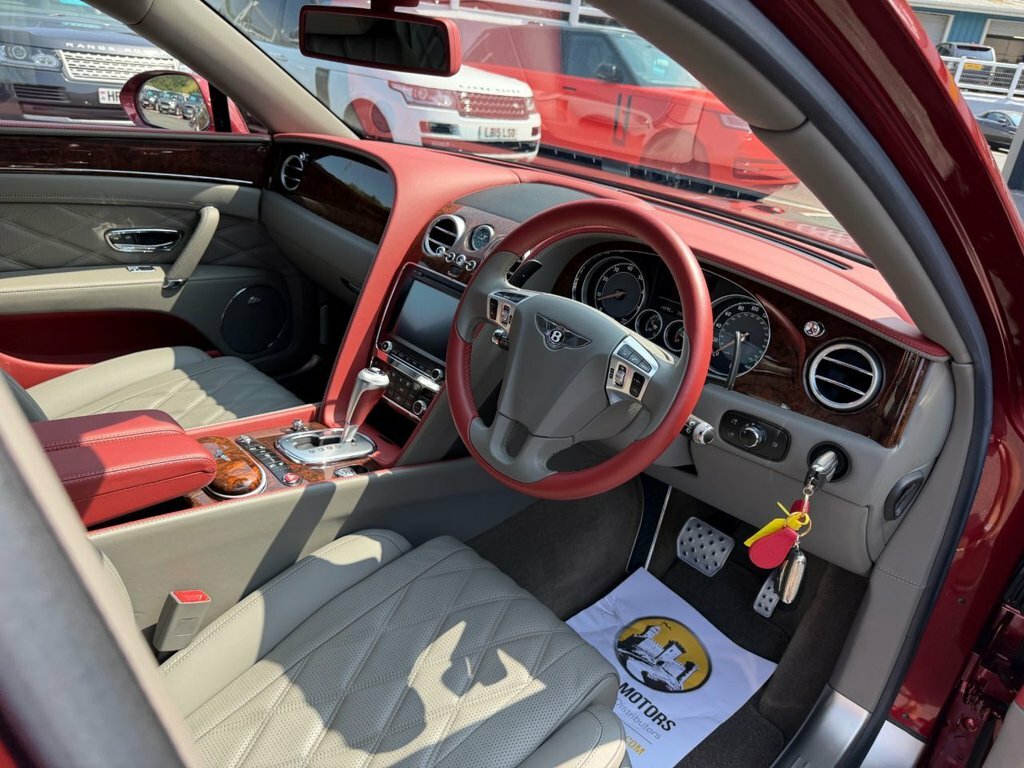 Bentley Flying Spur Saloon Red #5