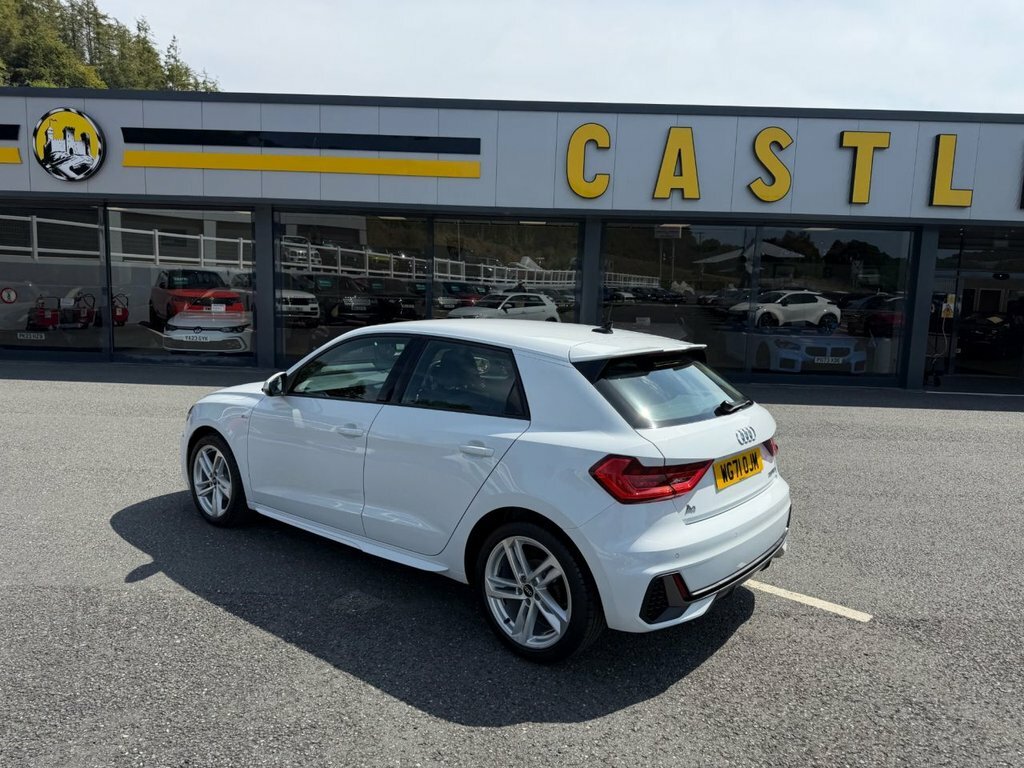 Audi A1 1L S Line WG71OJM White #3