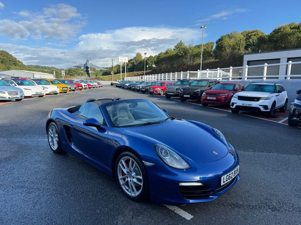 Porsche Boxster 3.4L 981 S Blue