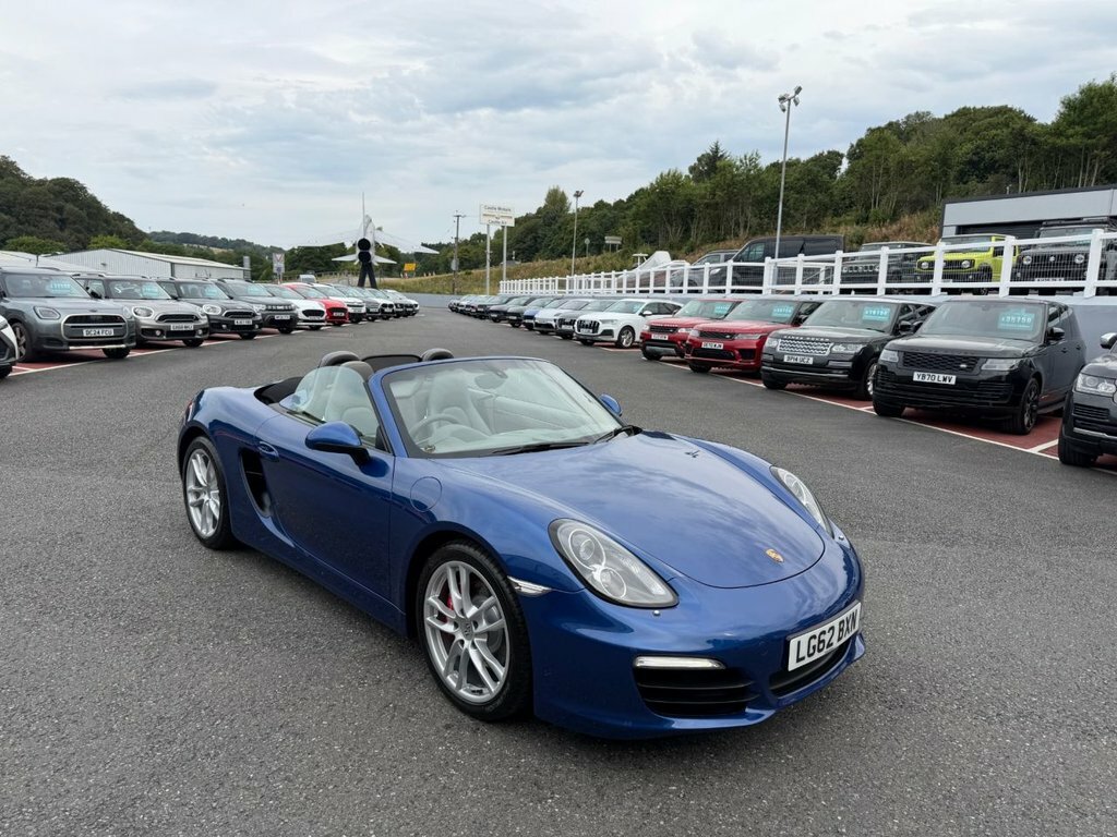Porsche Boxster 3.4L 981 S Blue