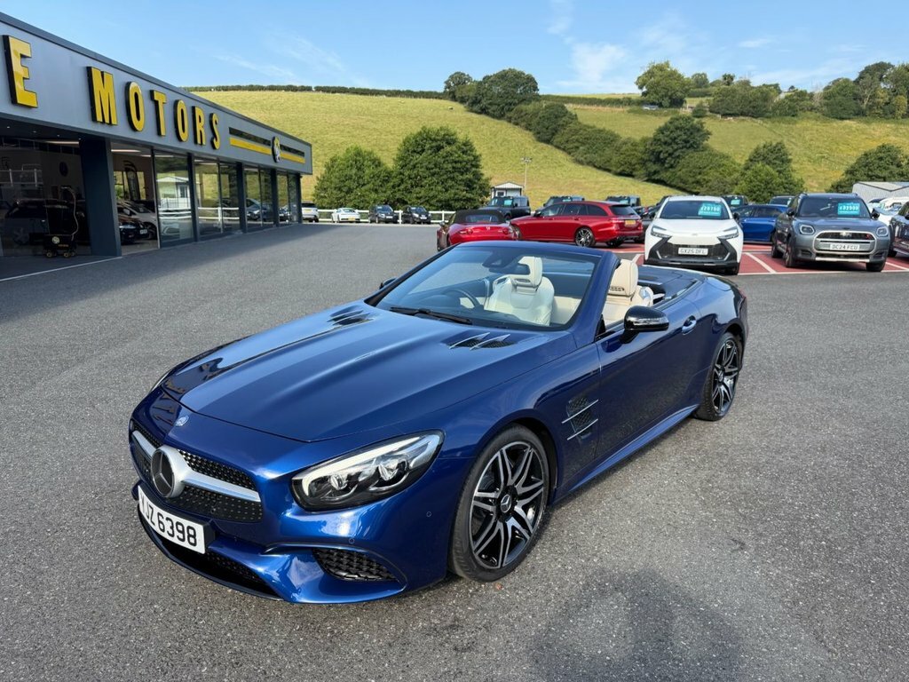 Mercedes-Benz SL Class 3L Amg Line Blue #3