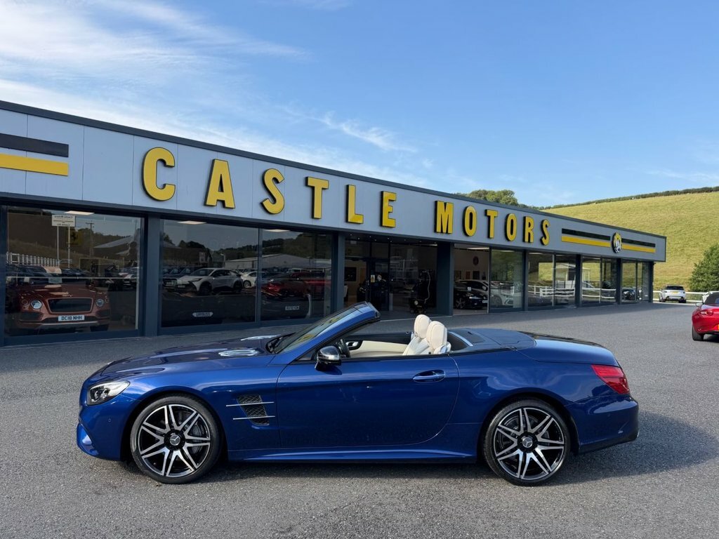 Mercedes-Benz SL Class 3L Amg Line Blue #4