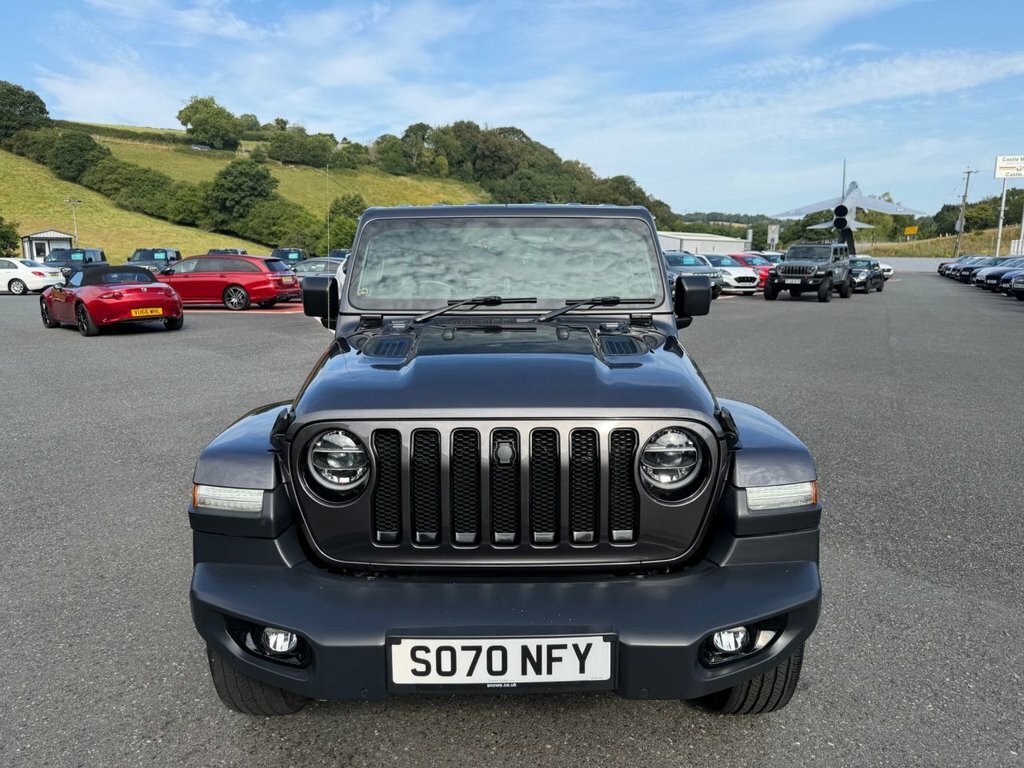 Jeep Wrangler Convertible Grey #2