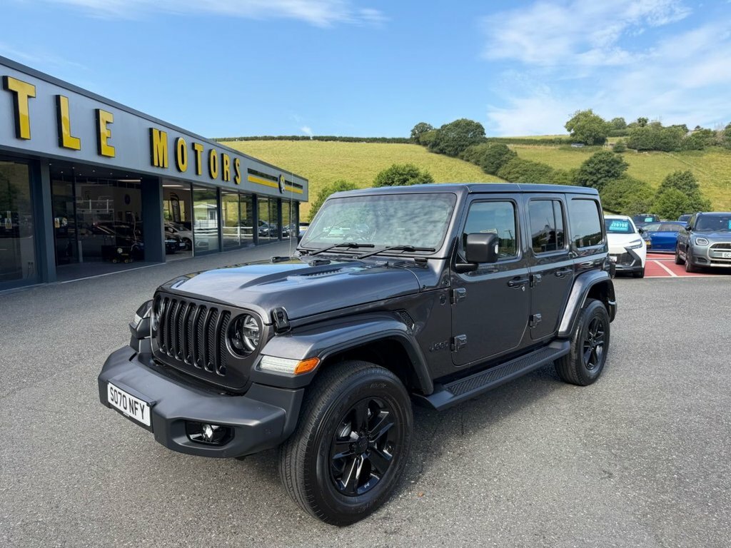 Jeep Wrangler Convertible Grey #3
