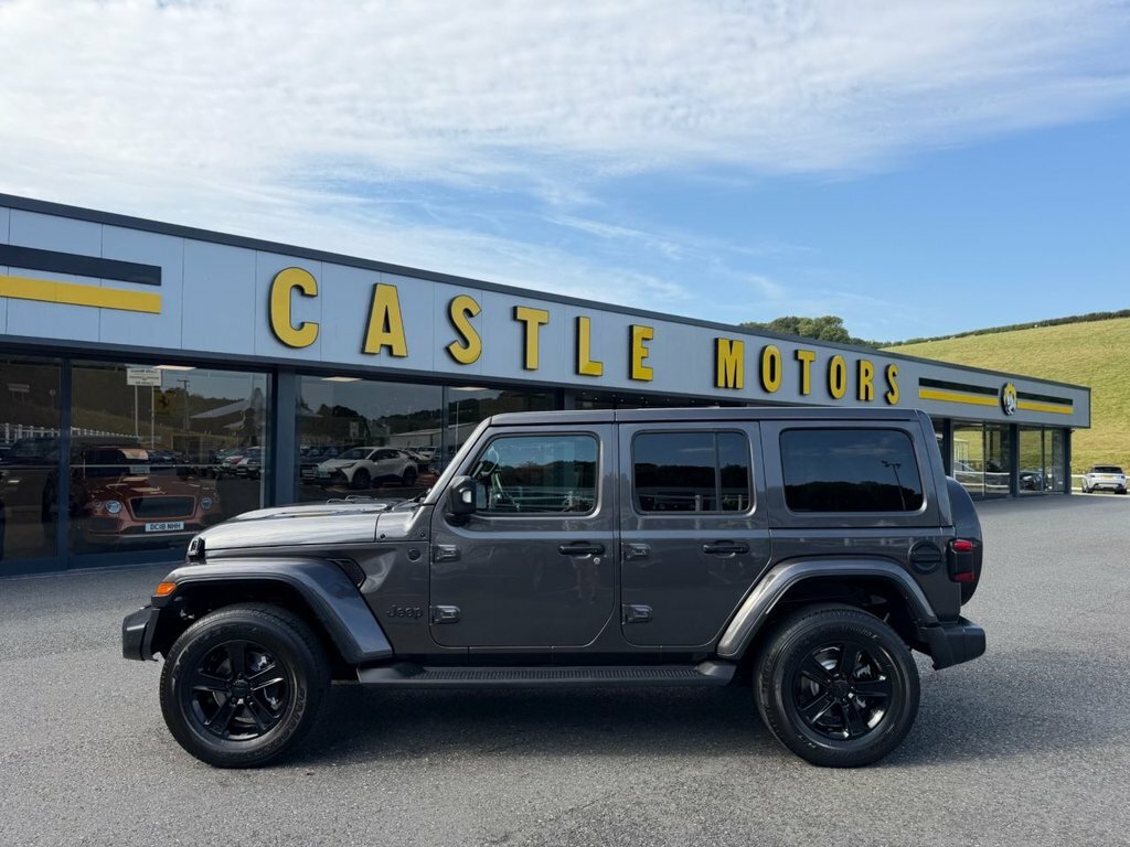Jeep Wrangler Convertible Grey #4