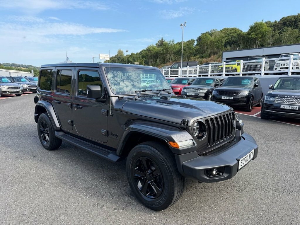 Jeep Wrangler Convertible Grey
