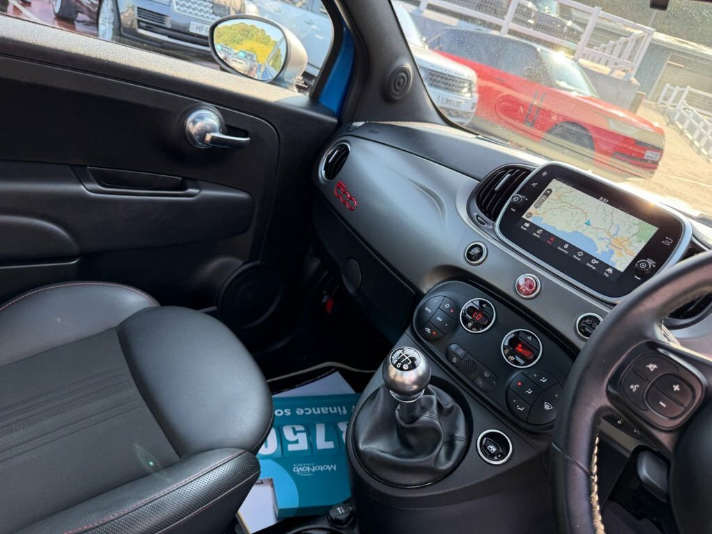 Fiat 500 Black #8