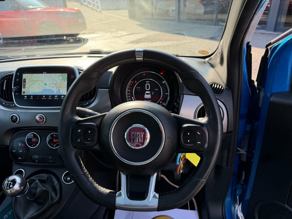 Fiat 500 Black #7