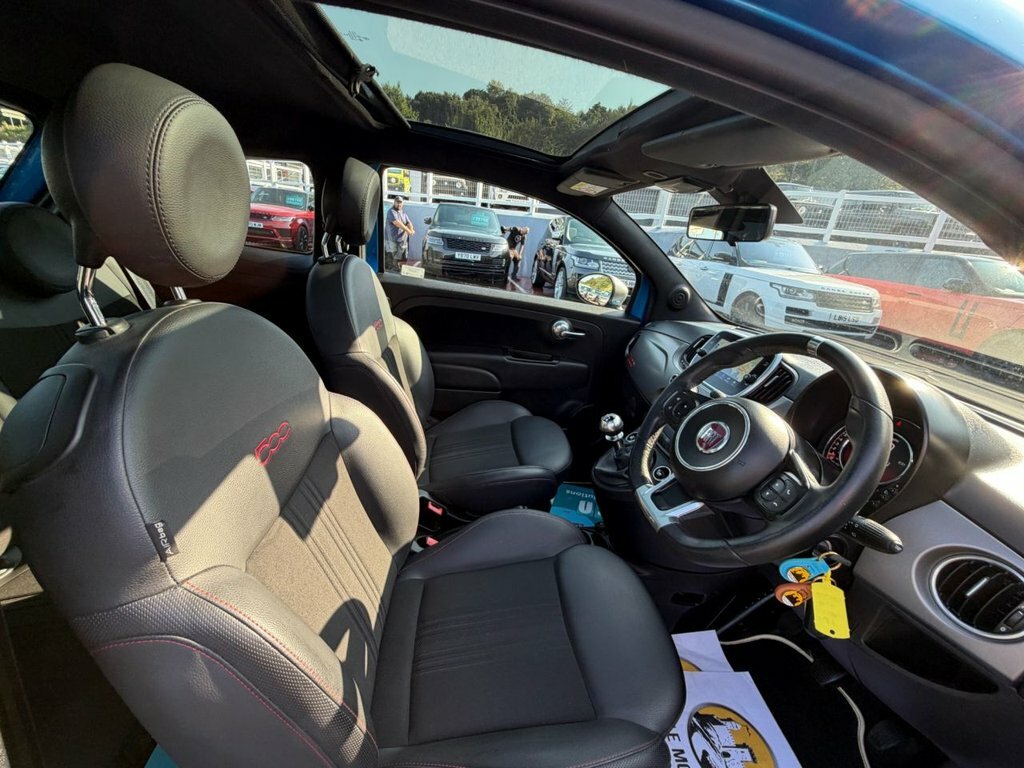 Fiat 500 Black #9