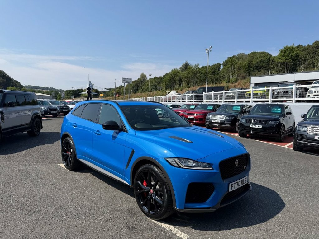 Jaguar F-Pace 5L Svr Blue