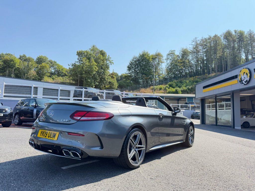 Mercedes-Benz C Class Convertible Grey #4