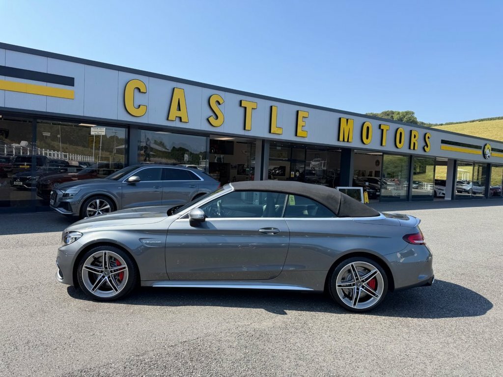 Mercedes-Benz C Class Convertible Grey #2