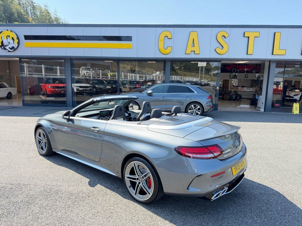 Mercedes-Benz C Class Convertible Grey #3