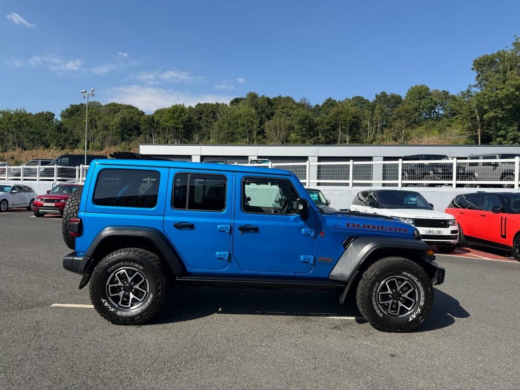 Jeep Wrangler 2L Rubicon Blue #5