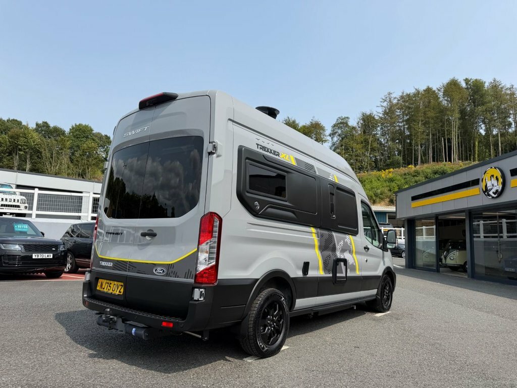 Ford Transit Custom Estate NJ75OVZ Grey #5