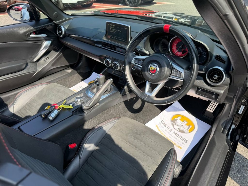 Abarth 124 Spider 1.4 T 170 Multiair Convertible Euro 6 White #8