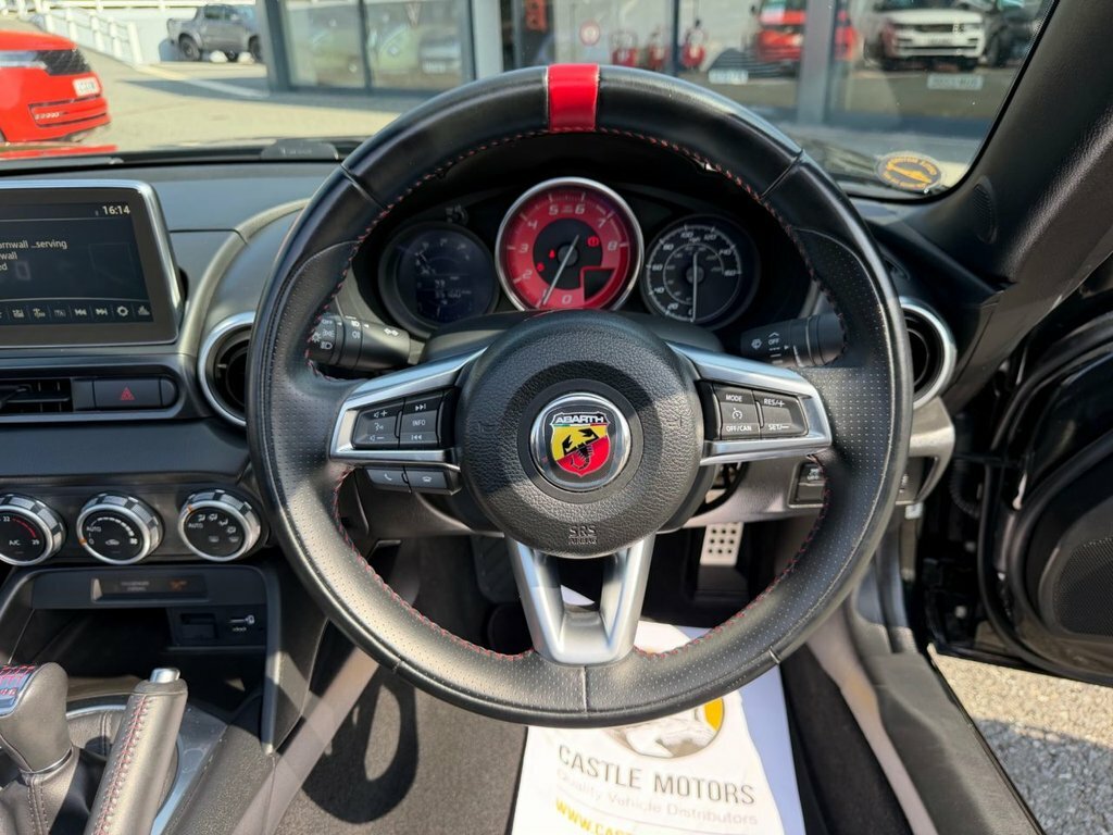 Abarth 124 Spider 1.4 T 170 Multiair Convertible Euro 6 White #10