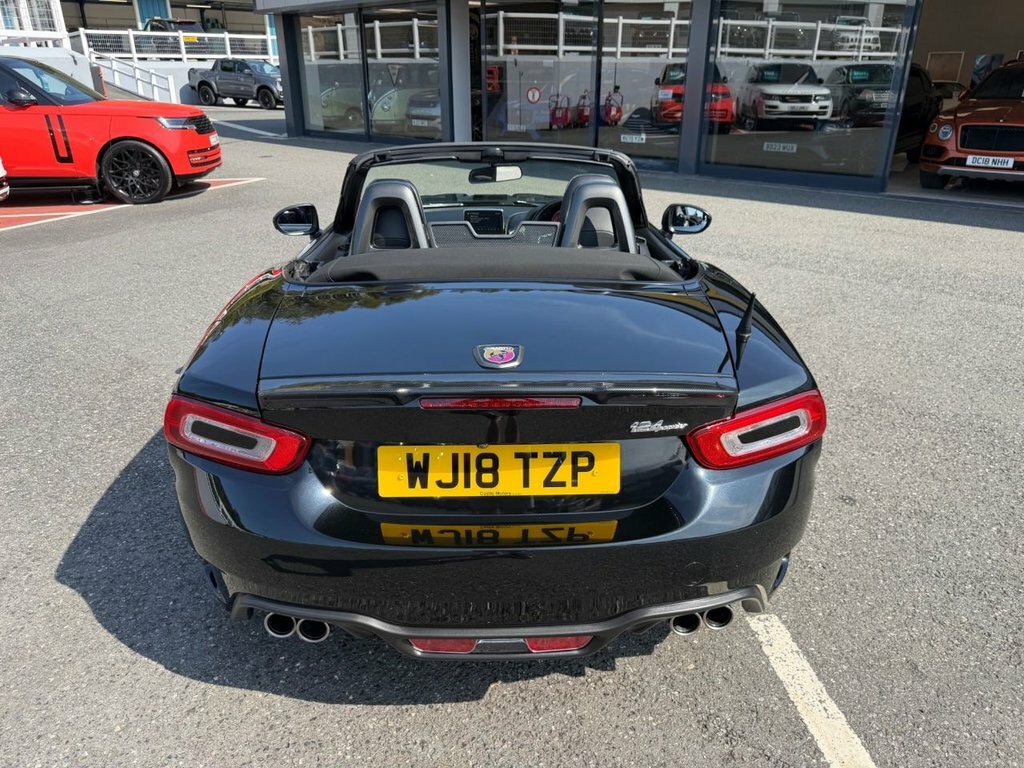 Abarth 124 Spider 1.4 T 170 Multiair Convertible Euro 6 White #5