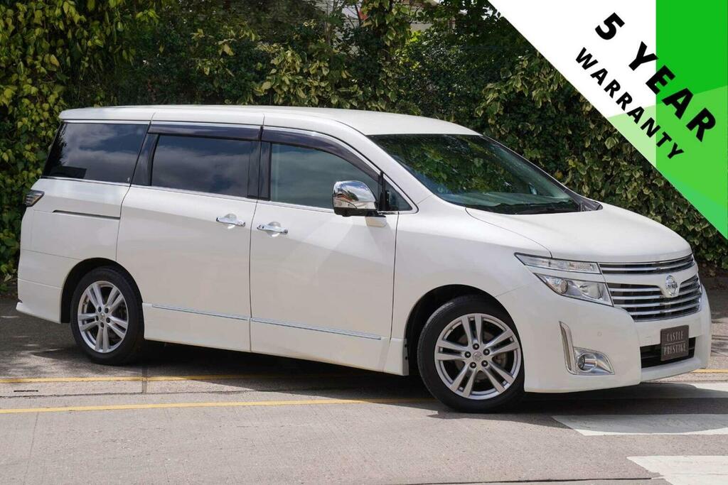 Nissan Elgrand Mpv 3.5 V6 Highway Star Premium 7 Seats 2010 White