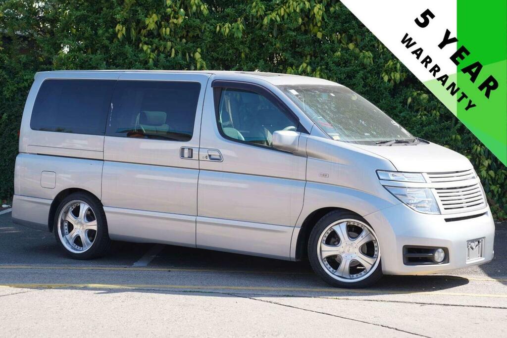 Nissan Elgrand Mpv 3.5 V6 Highway Star 4Wd 8 Seats 200252 Silver