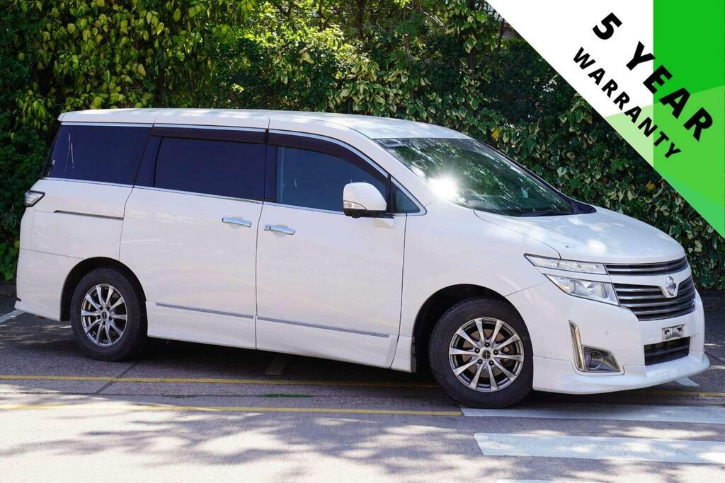 Nissan Elgrand Mpv 2.5 Highway Star Urban Chrome 7 Seats 201 White