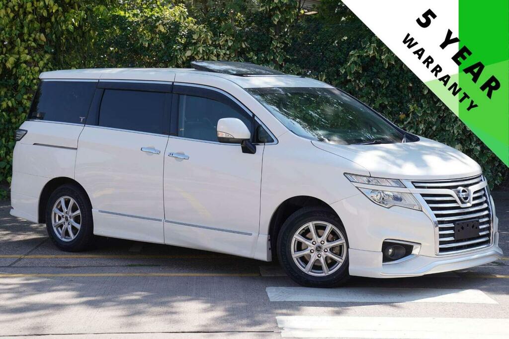 Nissan Elgrand Mpv 2.5 Highway Star 7 Seats 201463 White