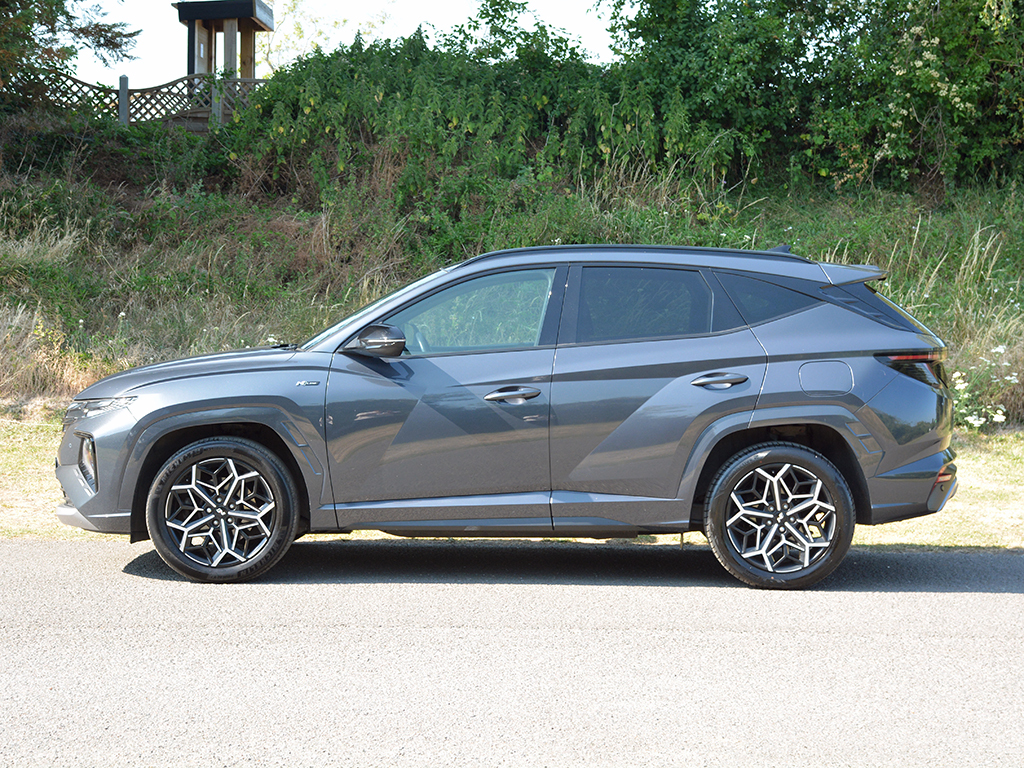 Hyundai Tucson 1.6 Tucson N Line S Tgdi Hev Suv E FV72JAO Grey #4