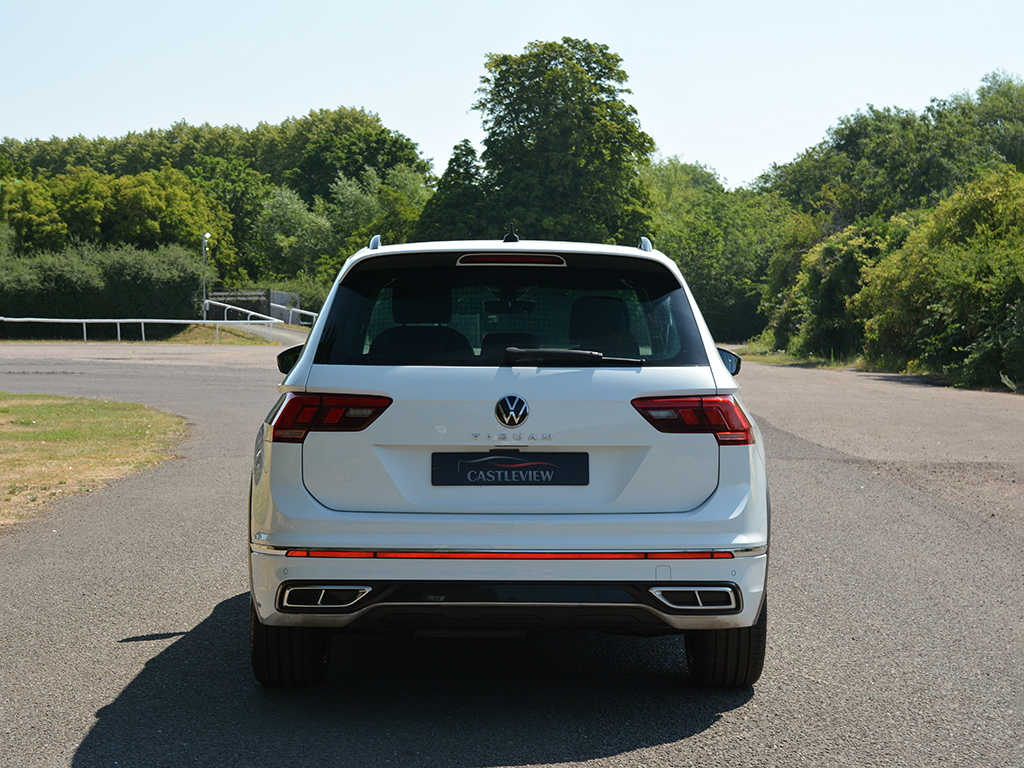Volkswagen Tiguan 2.0 Tiguan R-line Tdi Suv YE21XFM White #6